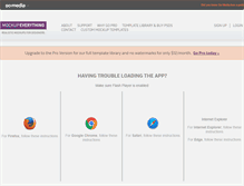 Tablet Screenshot of mockupeverything.com